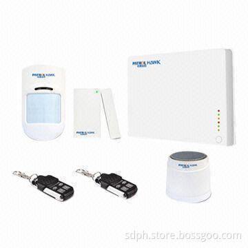 wireless wired zone gsm security intruder alarm system
